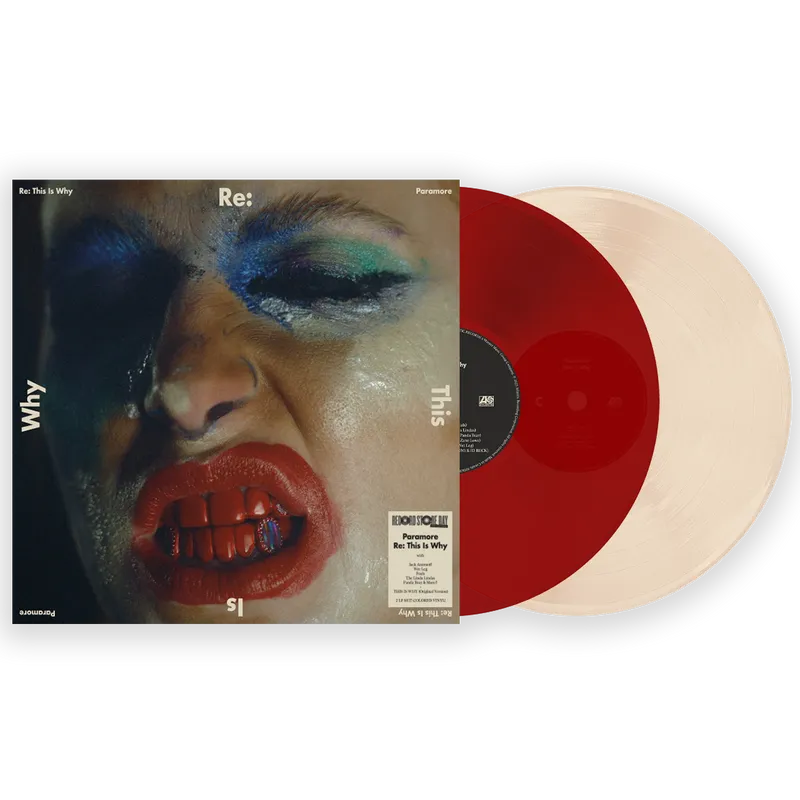 Paramore - This Is Why (Remix + Standard) [2LP/ Ltd Ed Ruby Red Vinyl and Bone Colored Vinyl] (RSD 2024)