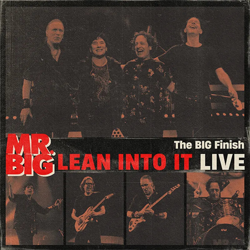 Mr Big - The Big Finish: Lean Into It Live [Ltd Ed Black and Red Splatter Vinyl] (RSD 2024)