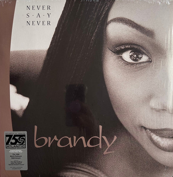 Brandy - Never Say Never [2LP/ Ltd Ed Crystal-Clear Vinyl