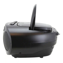 Load image into Gallery viewer, Emerson / Naxa Electronics - Portable CD Player Boombox with Cassette Player Combo, Tape Recorder, AM/FM Radio, AUX Input, (EPB-3003 - Black)