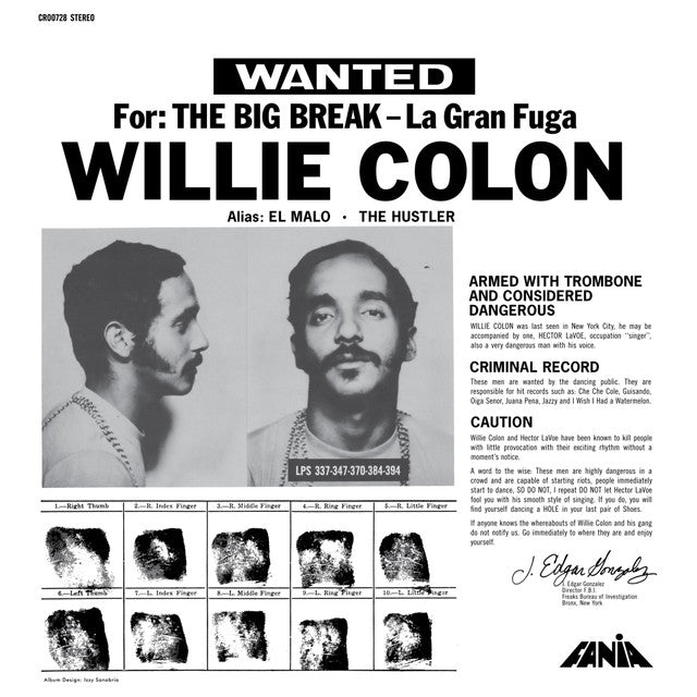 Willie Colon & Hector Lavoe - La Gran Fuga (The Big Break) [180G/ Remastered]