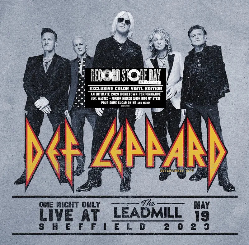 Def Leppard - One Night Only: Live at the Leadmill 2023 [2LP/ Ltd Ed Silver Colored Vinyl] (RSD 2024)