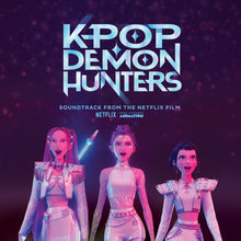 Load image into Gallery viewer, Various Artists - K-Pop Demon Hunters: Anniversary Edition (OST) [Ltd Ed "Honmoon Haze" Purple &amp; Blue Colored Vinyl/ Art Print/ Photocards/ Stickers]
