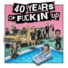 Load image into Gallery viewer, NOFX - 40 Years of F***in Up: A Film by NOFX (OST + Score) [2LP/ Ltd Ed Turquoise Blue Vinyl]
