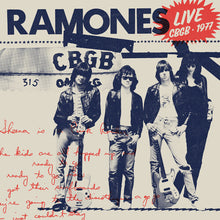 Load image into Gallery viewer, Ramones - Live at CBGB, 1977 [Ltd Ed Red Vinyl] (RSDBF 2025)
