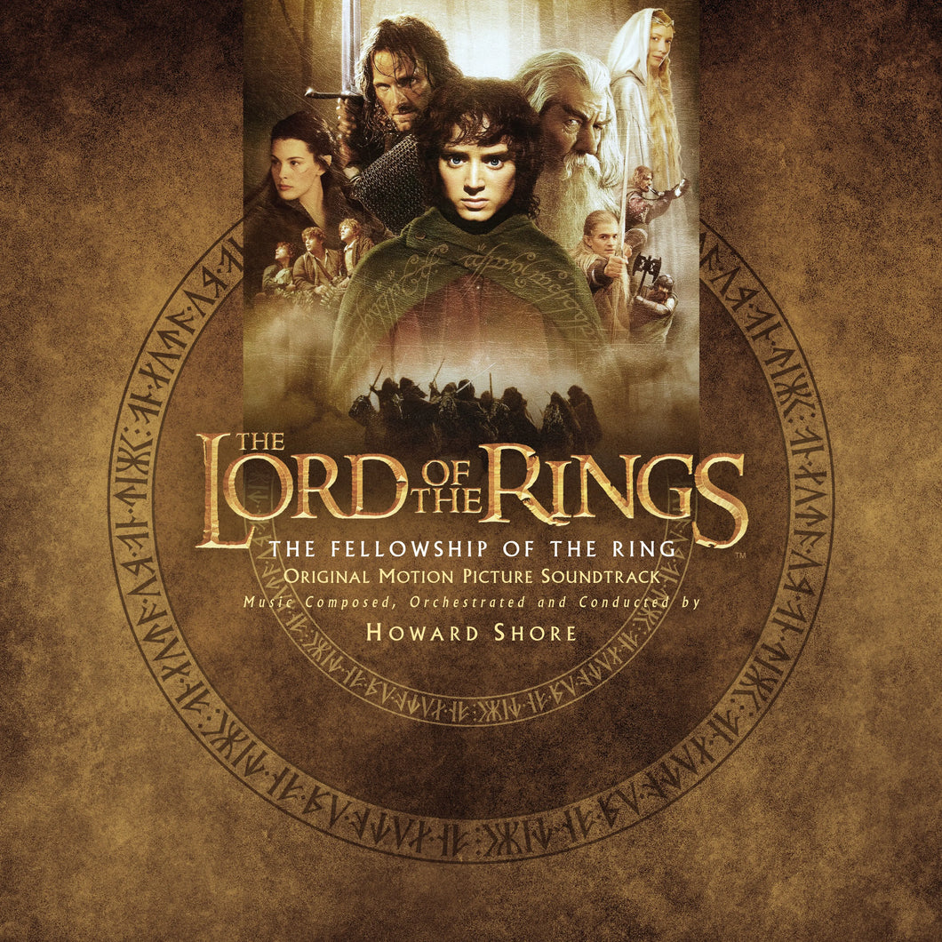 Howard Shore - The Lord of the Rings: The Fellowship of the Ring [2LP/ Indie Exclusive Palantír Clear Vinyl]