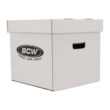 Load image into Gallery viewer, Box - 12" Vinyl Record Cardboard Storage Box with Lid [Holds up to 65 12" Records]
