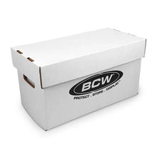 Load image into Gallery viewer, Box - 7" Vinyl Record Cardboard Storage Box with Lid [Holds 200 7" Records] - IN-STORE PICKUP ONLY
