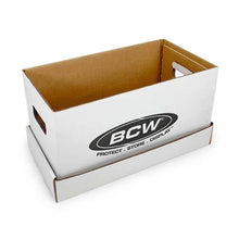 Load image into Gallery viewer, Box - 7" Vinyl Record Cardboard Storage Box with Lid [Holds 200 7" Records] - IN-STORE PICKUP ONLY
