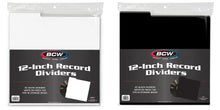 Load image into Gallery viewer, Bin Divider Cards - Blank (Set of 25) - Tabbed [Choice of White or Black)
