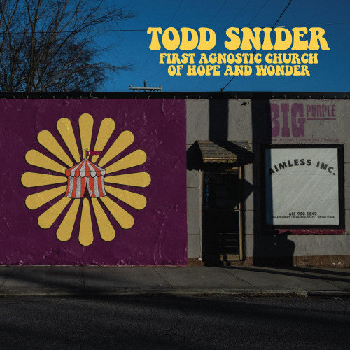 CLEARANCE - Todd Snider - First Agnostic Church of Hope and Wonder [Ltd Ed Colored Vinyl]