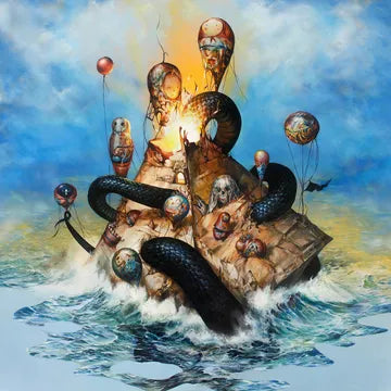 Circa Survive - Descensus [Ltd Ed Blue, Yellow & Burgundy with White Splatter Vinyl] (RSDBF 2024)