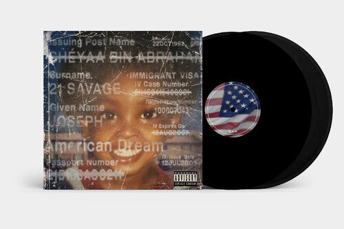 21 Savage - American Dream [2LP / Black or Import Red Vinyl]