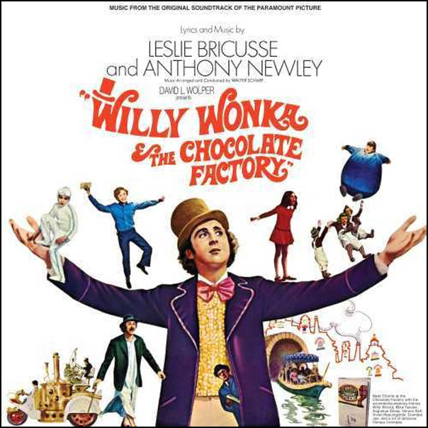 Leslie Bricusse & Anthony Newley - Willie Wonka and the Chocolate Factory: 45th Anniversary Edition (OST) [Ltd Ed Golden Colored Vinyl]