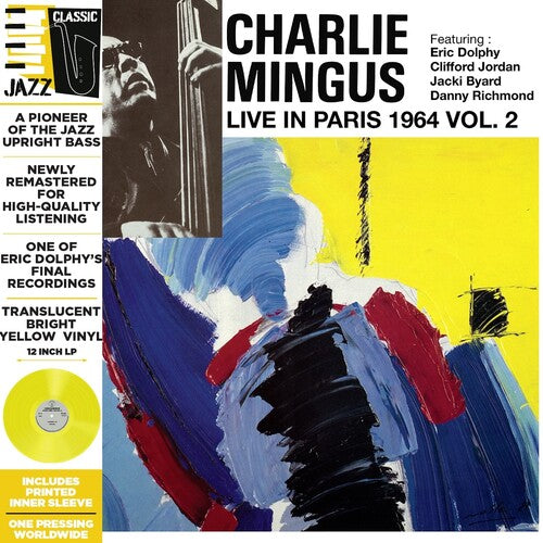 Charlie Mingus - Live In Paris 1954 Vol. 2 [Ltd Ed Translucent Bright Yellow Vinyl]