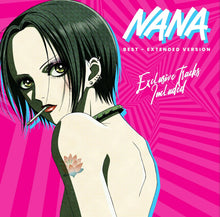 Load image into Gallery viewer, Various Artists - Nana: Best Extended Version (OST) [2LP/ Ltd Ed Pink &amp; Black Splatter Vinyl/ Side D Etching]
