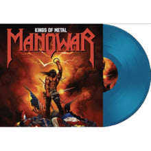Load image into Gallery viewer, Manowar - Kings of Metal [Ltd Ed Transparent Blue Vinyl]
