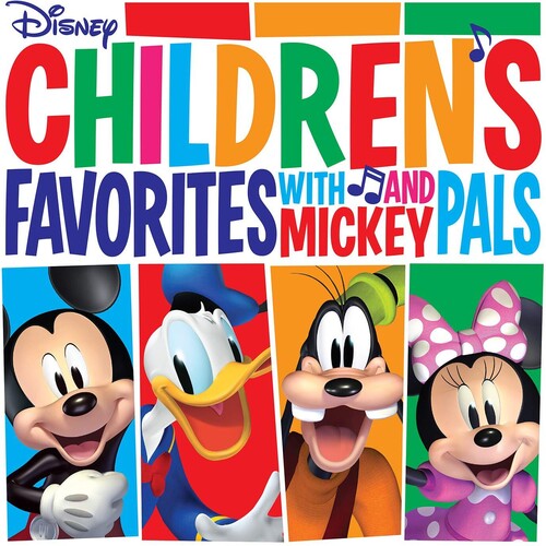 Various Artists - Children's Favorites with Mickey and Pals [Ltd Ed Red Vinyl]