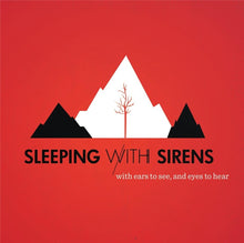 Load image into Gallery viewer, Sleeping with Sirens - With Ears to See, and Eyes to Hear [Ltd Ed Bone With Red &amp; Black Splatter]
