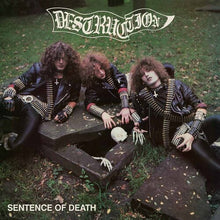 Load image into Gallery viewer, Destruction- Sentence of Death [180G/ Remastered/ Ltd Ed Green &amp; Blue Bi-Color Vinyl/ Insert &amp; 2 Posters/ Ltd to 300 Copies]
