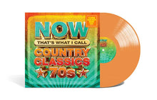 Load image into Gallery viewer, Various Artists - Now That's What I Call Country Classics 70's [Ltd Ed Translucent Orange Vinyl]
