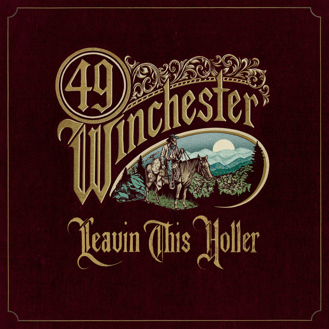 49 Winchester - Leavin' This Holler [Ltd Ed Gold Vinyl/ Indie Exclusive/ Autographed/ Free Flag + Sticker]