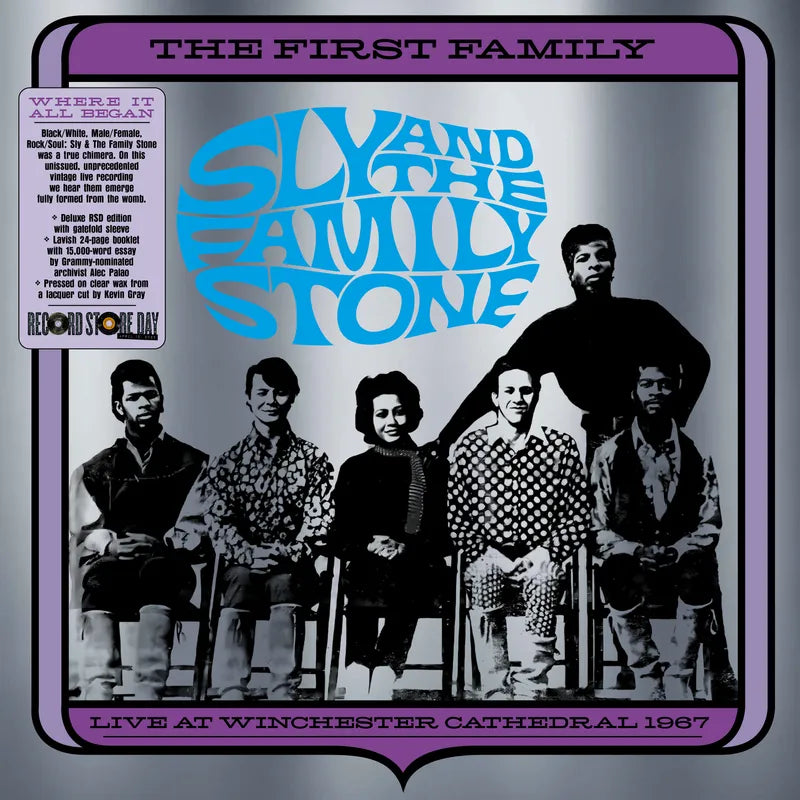 Sly and the Family Stone - The First Family: Live at Winchester Cathedral 1967 [Ltd Ed Clear Vinyl/ 24-Page Booklet] (RSD 2025)
