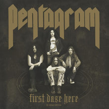Load image into Gallery viewer, Pentagram - First Daze Here [Ltd Ed Half and Half Green, Gold &amp; White Splatter Vinyl]
