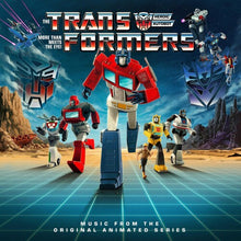 Load image into Gallery viewer, Various Artists - Hasbro Presents Transformers: Music from the Original Animated Series [2LP/ Ltd Ed Color Variant/ OBI Strip]
