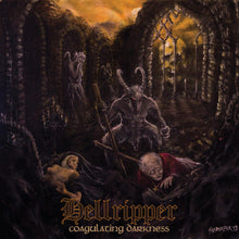Load image into Gallery viewer, Hellripper - Coagulating Darkness [Ltd Ed Gold Vinyl]
