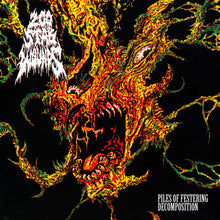 Load image into Gallery viewer, 200 Stab Wounds - Piles of Festering Decomposition [Ltd Ed Clear Yellow &amp; Blue Smoke Vinyl]
