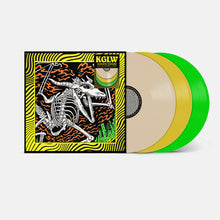 Load image into Gallery viewer, King Gizzard and the Lizard Wizard - Acoustic Gizzard: Live in Detroit 2024 [3LP/ 180G/ Ltd Ed Bone (LP1), Neon Yellow (LP2), &amp; Neon Green (LP3) Colored Vinyl/ Tri-Gatefold Sleeve]
