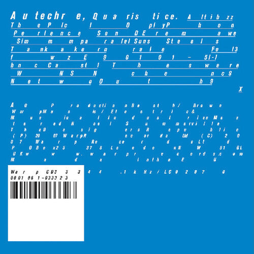 Autechre - Quaristice [2LP]