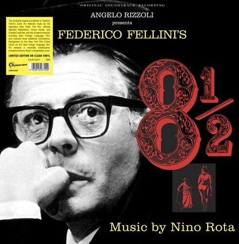 Nico Rota - Federico Fellini's 8 1/2 (OST) [Ltd Ed Clear Vinyl/ Numbered]