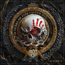 Load image into Gallery viewer, Five Finger Death Punch - Best of Volume II: 20 Years of Five Finger Death Punch [2LP/ Re-recorded/ Remastered/ Ltd Ed Golden Smoke or Indie Exclusive Bone &amp; Blood Vinyl]
