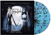 Load image into Gallery viewer, Danny Elfman - Corpse Bride (OST) [2LP/ Ltd Ed Blue Moon with Purple &amp; Black Ghost Splatter Vinyl]
