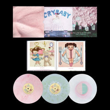 Load image into Gallery viewer, Melanie Martinez - Cry Baby: 10th Anniversary Edition [3LP/  Ltd Ed Pink (LP1), Coke Bottle Green (LP2), &amp; Clear Bubblegum (LP3) Vinyl/ Slipcase Sleeve]
