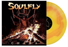 Load image into Gallery viewer, Soulfly - Chama [Ltd Ed Yellow &amp; Orange Corona Vinyl]
