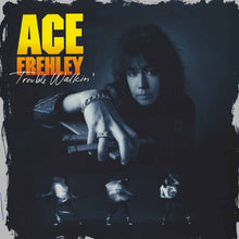 Load image into Gallery viewer, Ace Frehley - Trouble Walkin' [Ltd Ed Metallic Blue or Ltd Ed Emerald Swirl Marbled Colored Vinyl/ Gatefold Jacket]
