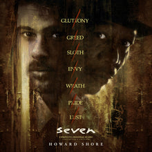 Load image into Gallery viewer, Howard Shore - Se7en (OST) [2LP/ Ltd Ed "What's In The Box" Swirl Colored Vinyl/ 11"x11" Art Print/ Gatefold Jacket]
