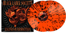 Load image into Gallery viewer, Black Label Society - Engines of Demolition [2LP/ Ltd Ed Neon Orange with Black Splatter Vinyl or Indie Exclusive Orange Custard Vinyl]
