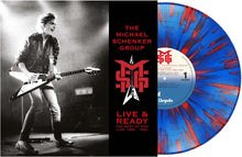 Load image into Gallery viewer, Michael Schenker Group - Live &amp; Ready: The Best of MSG Live 1980-1984 [Ltd Ed Splatter Vinyl/ Remastered] (RSD 2026)
