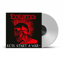 Load image into Gallery viewer, Exploited, The - Let's Start a War...Said Maggie One Day [Ltd Ed Clear Vinyl/ UK Import]
