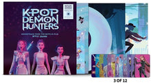 Load image into Gallery viewer, Various Artists - Kpop Demon Hunters (OST): Anniversary Edition [Purple &amp; Blue Colored Vinyl/ Art Print/ Photocards/ Stickers]
