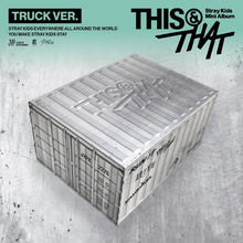 Load image into Gallery viewer, Stray Kids - This &amp; That: Truck Ver. (Compact Disc) [2 Mini CDs/ Truck Case/ Photobook/ Photocards/ Keychain Set/ Mirror/ Sticker/ Poster]
