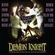 Load image into Gallery viewer, Various Artists - Tales from the Crypt Presents: Demon Knight (OST) [Ltd Ed Blue &amp; White "Cryptkeeper" Splatter Vinyl]

