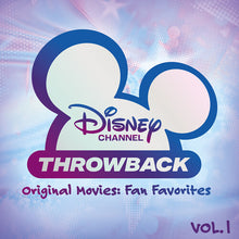 Load image into Gallery viewer, Various Artists - Disney Channel Throwback, Vol. 1: Original Movies: Fan Favorites [Ltd Ed Translucent Blue Vinyl/ Sticker Sheet]
