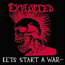 Load image into Gallery viewer, Exploited, The - Let's Start a War...Said Maggie One Day [Ltd Ed Clear Vinyl/ UK Import]
