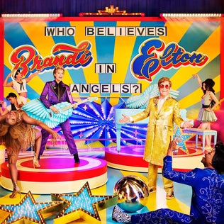 Elton John & Brandi Carlile - Who Believes In Angels? [Ltd Ed Pink Spiral Vinyl]