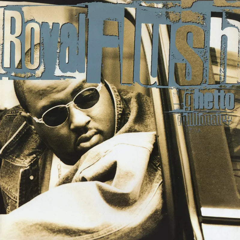Royal Flush -  Ghetto Millionaire [Ltd Ed Aqua Blue & Black Ice Vinyl] (RSD 2024)